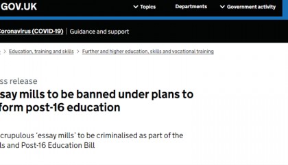 资讯 | 英国加大打击代写力度！跨境考试被禁止，留学生该怎么办？