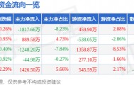 股票行情快报：紫江企业（600210）1月12日主力资金净卖出1817.66万元