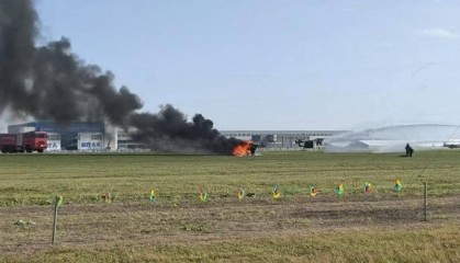 长春航展eVTOL飞行器载人试飞突发坠机起火？小鹏汇天公司回应