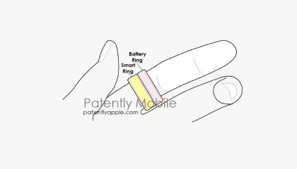 蓝牙资讯|三星最新智能戒指专利，带迷你小屏还可连接移动电源