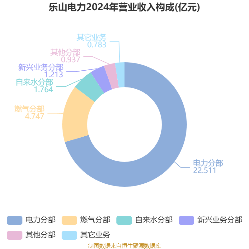乐山电力:2025年上半年净利润790.31万元